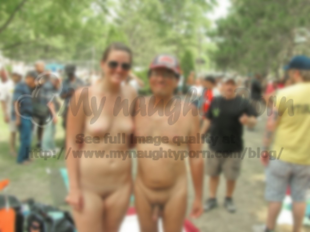 Old Guy Big Tits - Nude swinger group showing guy with tiny shaved dick and guy ...